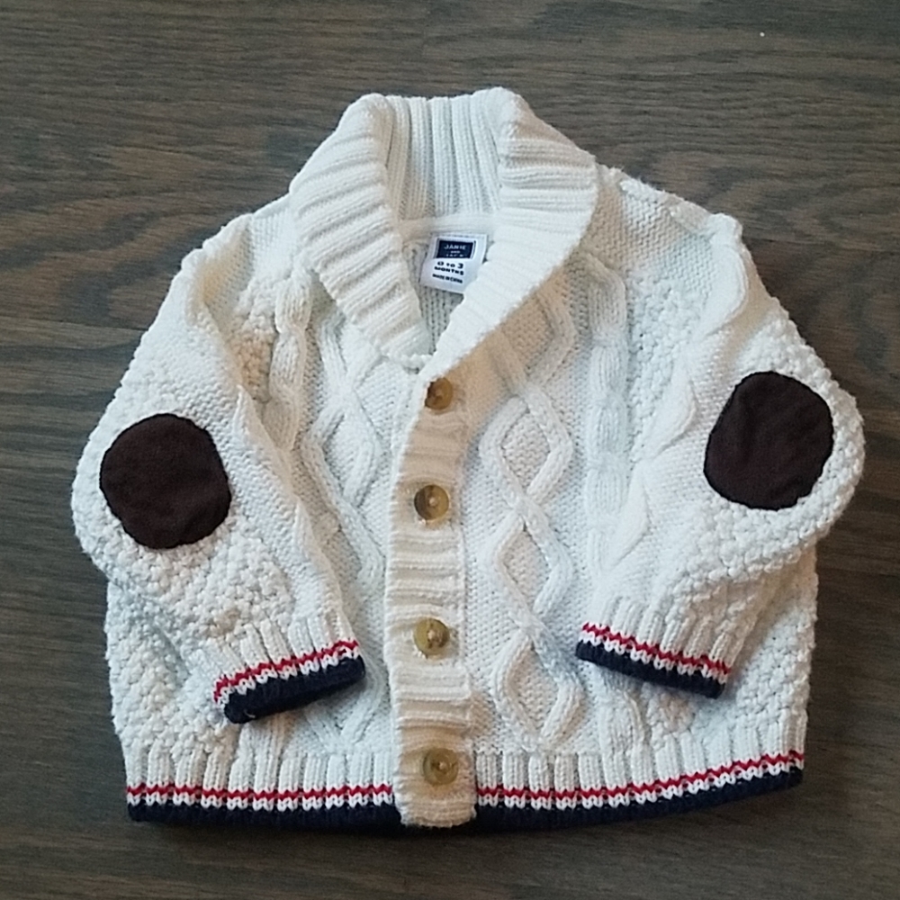 Janie and Jack cable knit sweater